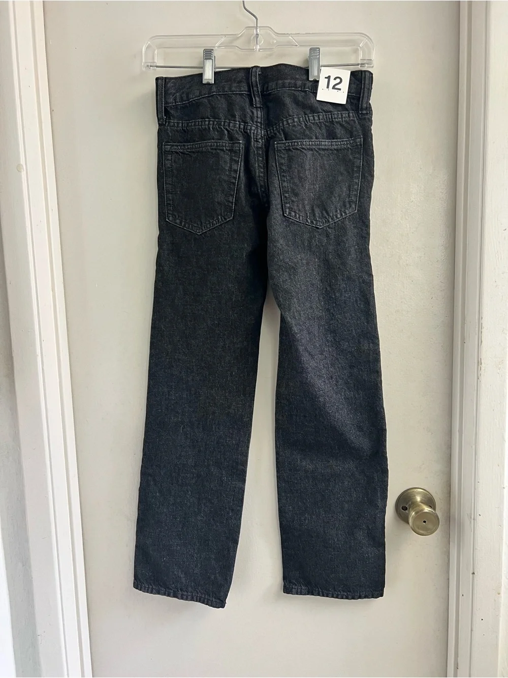 Gap NWT Boys black wash jeans size 12